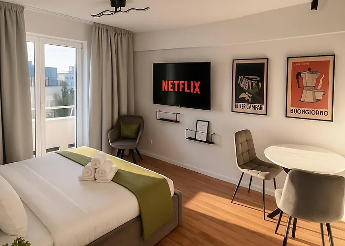 Downtown Loft With Panoramic View 布加勒斯特